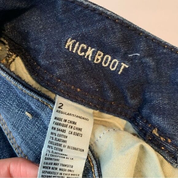 AE kickboot flap pocket sequin jeans boot cut - Picture 9 of 9